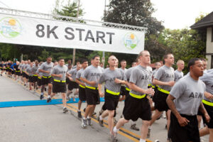 GTD 8K Run Starting Line